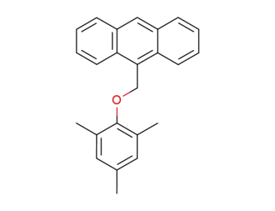 (trimethyl-2,4,6 phenoxy)methyl-9 anthracene