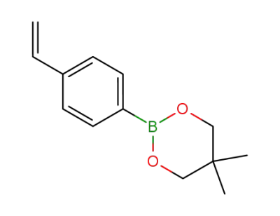 5,5-dimethyl-2-(4-ethenylphenyl)-1,3,2-dioxaborinane