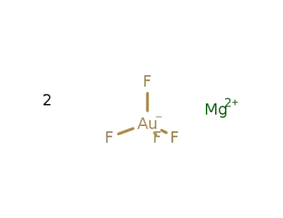 Mg (fluoroaurate(III))2